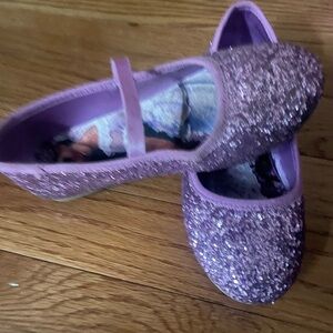Glittery Pink Kids Shoes